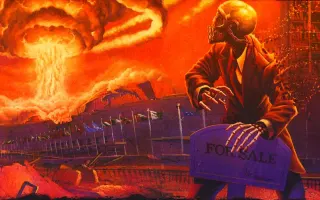 Carte meme Skeleton Looking at Explosion / Como Te Decía, rareté commune