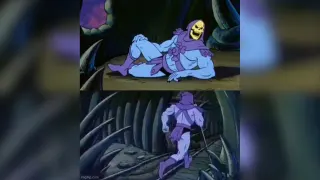 Skeletor Facts meme card, rare rarity