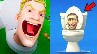 "Skibidi Fortnite" Song meme card, common rarity