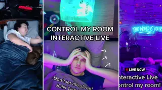 Sleep Stream / Control My Room Live meme card, common rarity