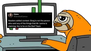 Slerf Coin meme card, common rarity