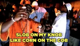 Slob On My Knob meme card, common rarity