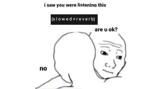 Carte meme Slowed + Reverb, rareté commune