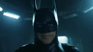 Smirking Batman / Man meme card, common rarity