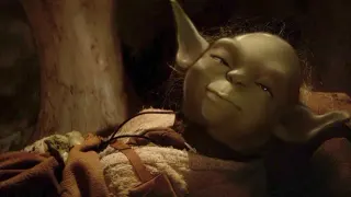 Smooth Yoda meme card, common rarity