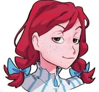 Smug Wendy's meme card, epic rarity