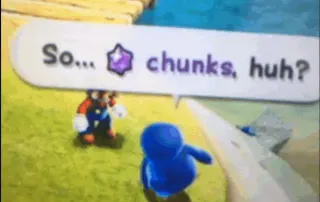 So... Chunks, Huh? meme card, common rarity