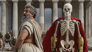 Socrates Skeleton Videos meme card, common rarity