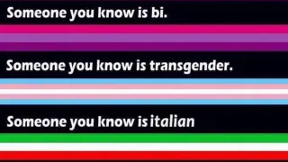 Someone You Know Is Gay / Maybe Even Someone You Love meme card, common rarity