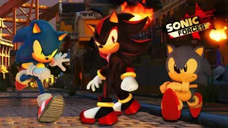 Sonic Forces meme card, common rarity