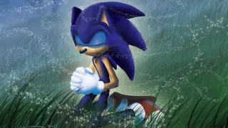 Carte meme Sonic Praying, rareté commune