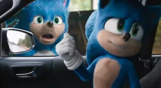 Sonic the Hedgehog (2020 Film) meme card, rare rarity