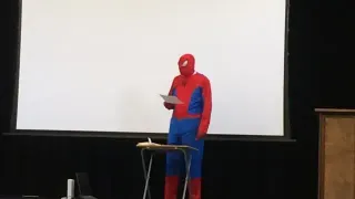 Spider-Man's Presentation meme card, rare rarity