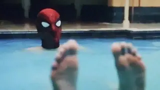Spiderman Feet Scene (Spider-Man: Brand New Day) meme card, common rarity