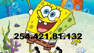 SpongeBob Doxxing Your IP Address meme card, rare rarity