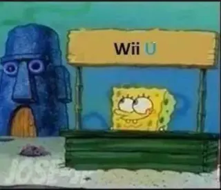 SpongeBob's Hype Stand meme card, rare rarity