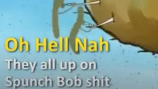 Spunch Bob meme card, rare rarity