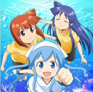 Carte meme Squid Girl, rareté commune