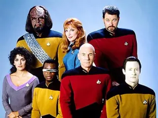 Star Trek: The Next Generation Parodies meme card, rare rarity