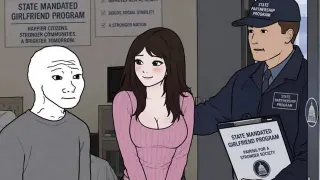 Carte meme State-Mandated Girlfriend, rareté commune