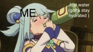 Carte meme Stay Hydrated, rareté commune