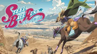 Steel Ball Run (Jojo's Bizarre Adventure Part 7) meme card, common rarity