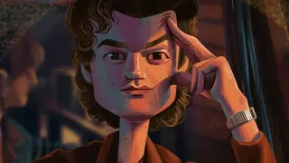 Steve Harrington Drawing meme card, common rarity
