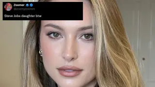 Steve Jobs Daughter BTW meme card, common rarity