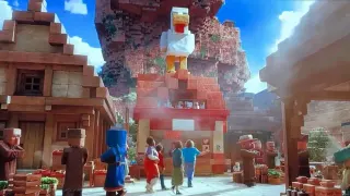 Carte meme Steve’s Lava Chicken, rareté commune