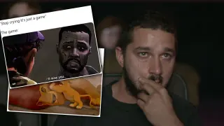 Stop Crying, It's Just a Movie / It's Just a Game meme card, common rarity