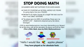 Stop Doing Math meme card, epic rarity
