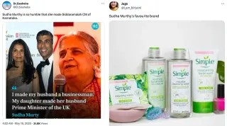 Sudha Murthy Is So Humble meme card, common rarity