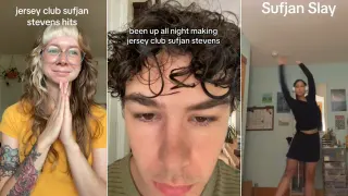 Sufjan Stevens Jersey Club Remix "Mystery of Love" meme card, common rarity