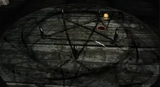 Summoning Circle / Prayer Circle meme card, common rarity