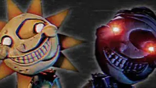 Carte meme Sundrop / Moondrop (FNAF), rareté rare