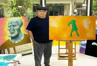 Carte meme Susilo Bambang Yudhoyono Paintings, rareté commune