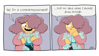 SweetBeans99 Shoplifting Comic meme card, rare rarity