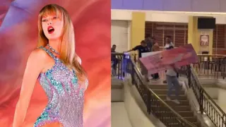 Swifties vs Cinepolitos meme card, common rarity