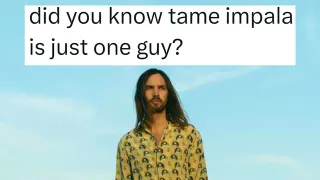 Tame Impala Is Just One Guy meme card, common rarity
