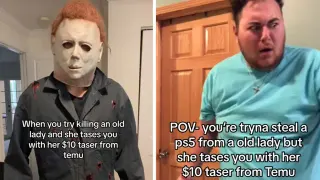 Taser From Temu meme card, common rarity