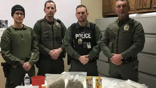Carte meme Tenaha Police Department Drug Bust Photograph, rareté rare