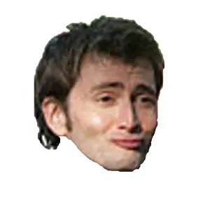 TennantFace meme card, rare rarity