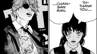Thank You... Chainsaw Man meme card, rare rarity