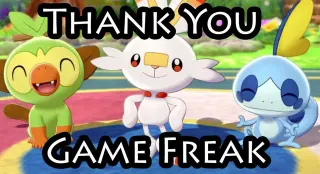 Carte meme #ThankYouGameFreak, rareté commune
