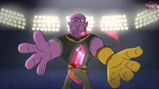 Thanos Beatbox / Cartoon Beatbox Battles meme card, common rarity