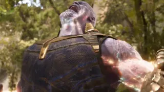 Thanos Completes the Gauntlet meme card, common rarity