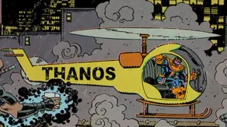 Thanoscopter meme card, rare rarity