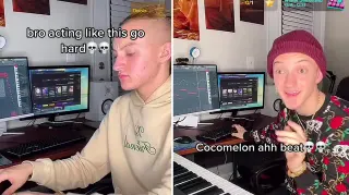 Carte meme The Backpack Kid Making Bad Beats / Goofy Ahh Beats, rareté commune