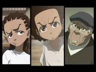 The Boondocks meme card, common rarity