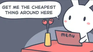 The Cheapest Thing Around Here meme card, common rarity